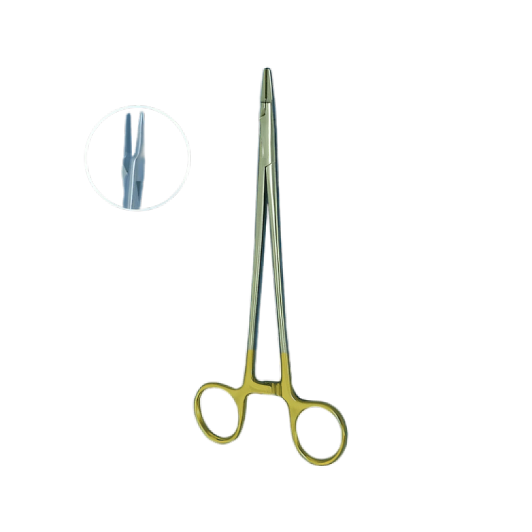 Surgical Cooley Needle Holder - Tungsten Carbide, SPTCN-048