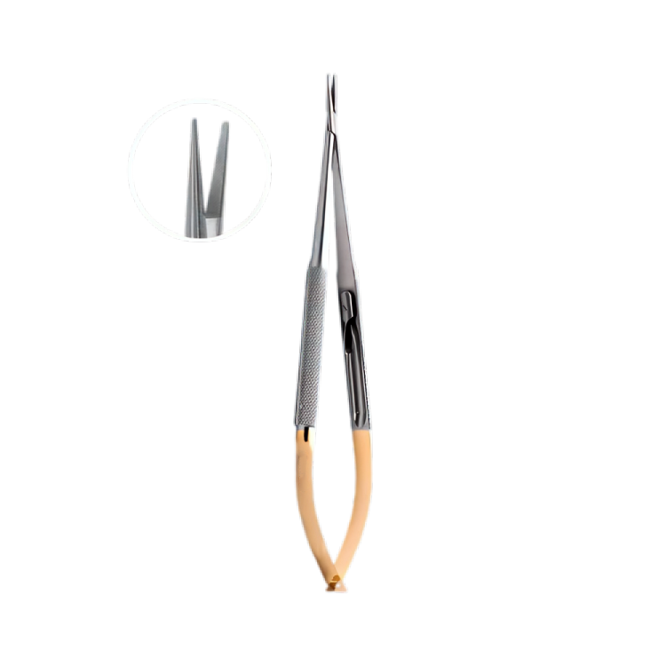 Surgical Jacobson Microvascular Needle Holder - Tungsten Carbide, SPTCN-057