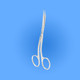 Surgical Goldman-Fox Wound Debridement Scissors, SPOS-241