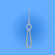 Surgical Obwegeser Mandibular Awl for Wire Suturing, SPPS-118