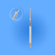 Surgical Silver Osteotome, SPPS-023